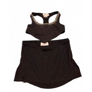 “New Pink” Rhinestoned Two Piece Set